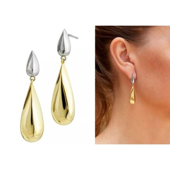 Geo earrings N1223 - Picture 2 of 5